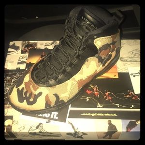 Air Jordan’s 10 desert camo retro